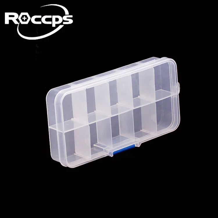 Useful Plastic divided storage box for