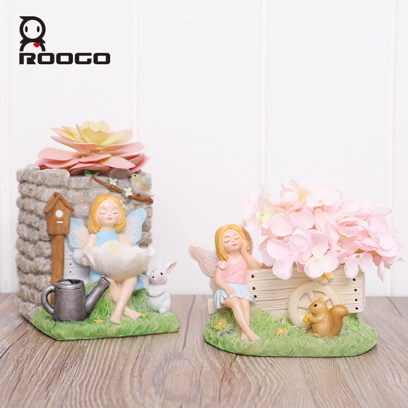 Roogo каучуковый горшок сказочные садовые цветочные