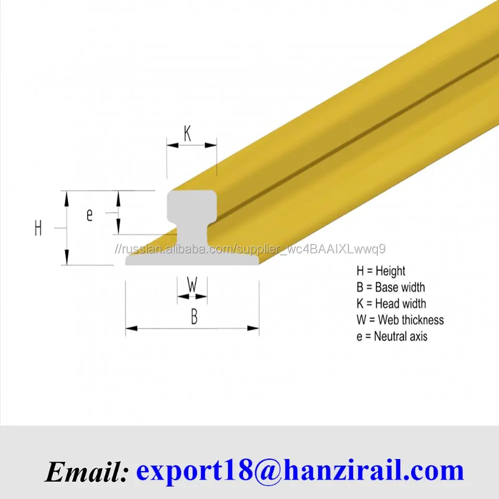 МСЖД 60E1 Железнодорожных рельсов
