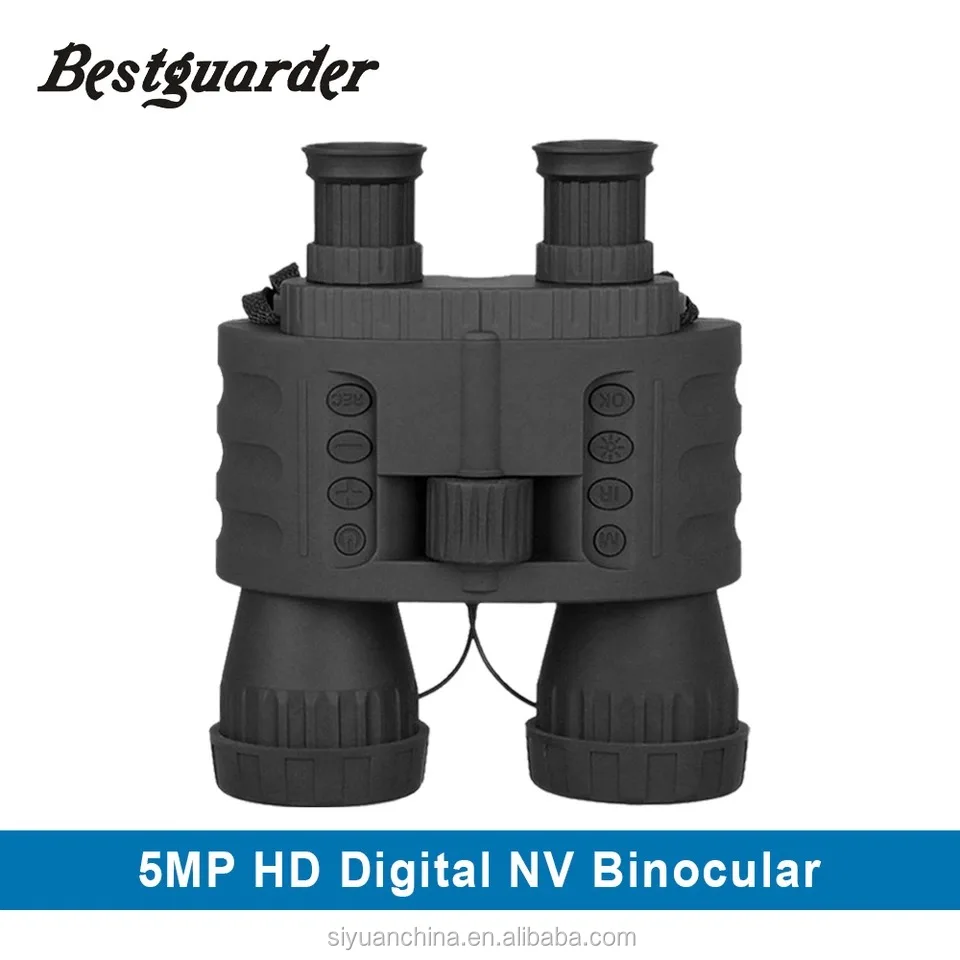 Bestguarder 5MP 4X50 цифровой бинокль ночного видения 350 м Диапазон с 1.5 'TFT LCD