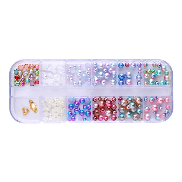 Бесплатная доставка, розы, гвоздики для ногтей, 3D украшения для ногтей, золотые, круглые, квадратные, треугольные, смешанные аксессуары в колесе для творчества