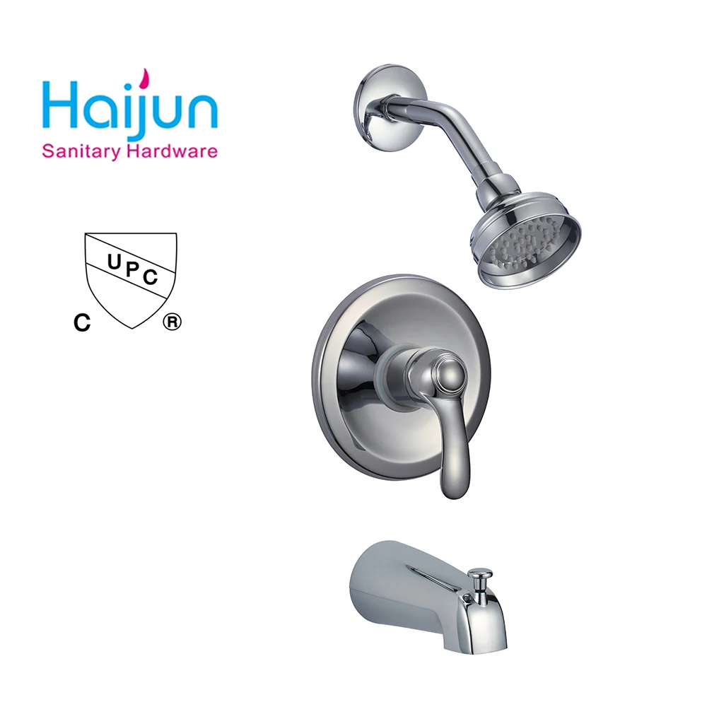 Haijun Wall Mounted Bathroom Fittings Shower Mixer Bath Shower Faucets Buy Wall Mounted Bathroom Fittings Shower Mixer Bath Shower Faucets Cupc Shower Set