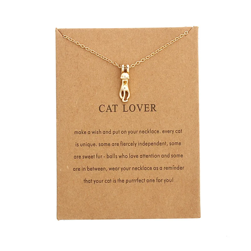 Buy Silver Cat Necklace Gift for Cat Lover Sterling Silver Online in India  - Etsy