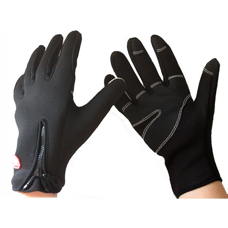 2016 Winter Mountian Bike Windproof Gloves Touch Screen