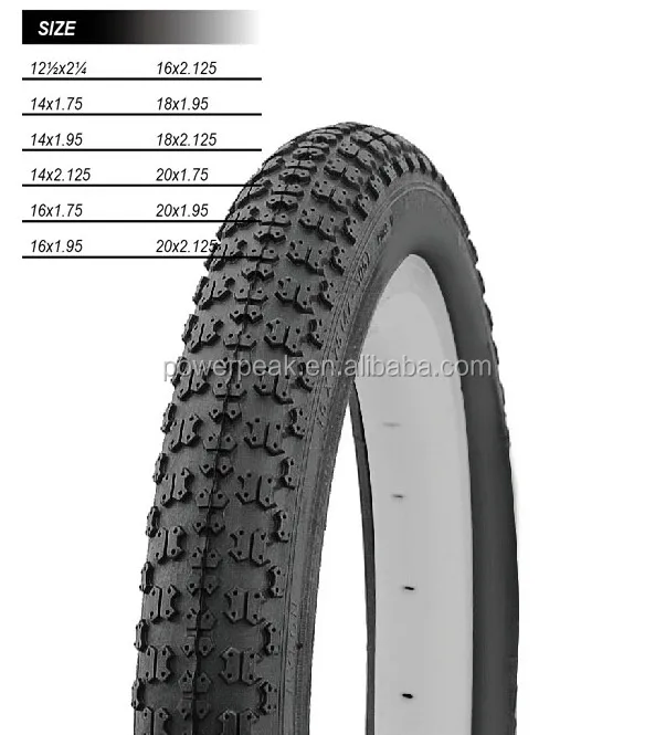 16x2 bike tire