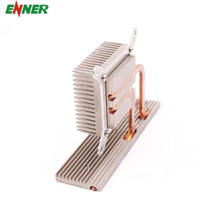 
 Китайский поставщик, медный экструдированный теплоотвод с тепловой трубкой  