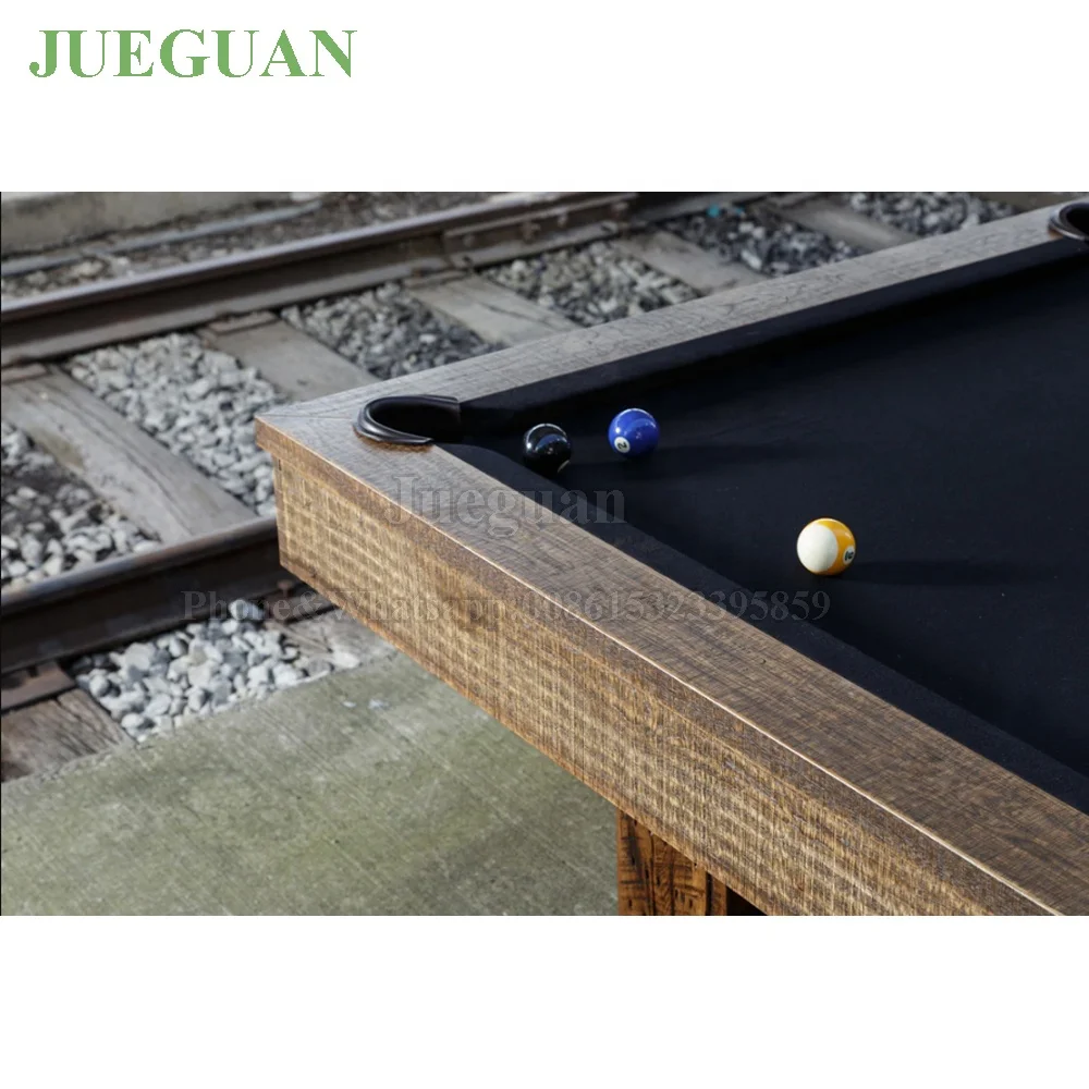 Classic 3 Piece 8 Ball Slate Billiard Pool Table for Sale