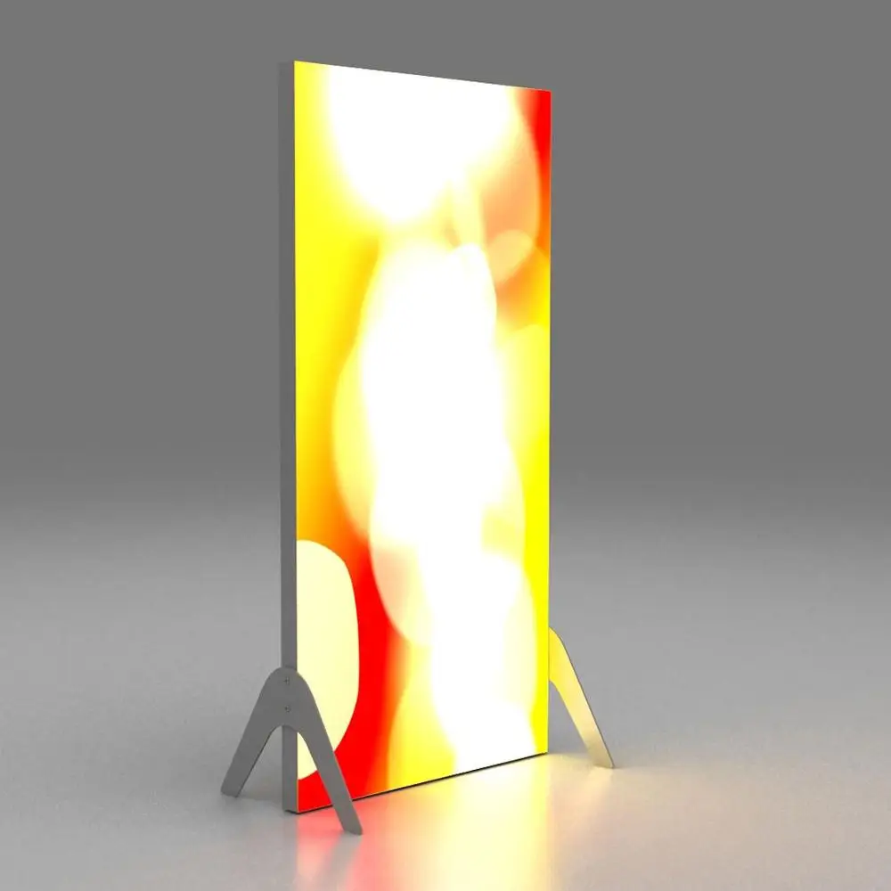 Силиконовый текстильный Графический каркас, лайтбокс со светодиодной подсветкой, модный текстильный алюминиевый лайтбокс со светодиодной подсветкой