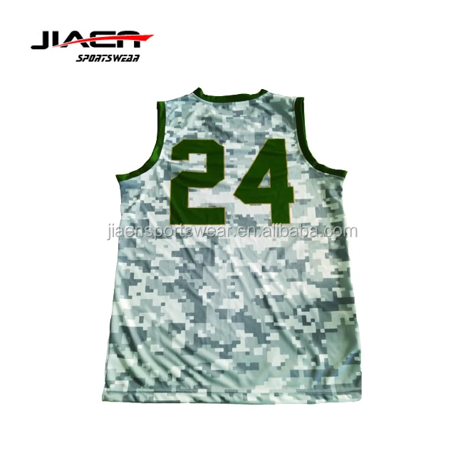 digital camouflage basketball jersey, basketball jersey template Stock  Vector