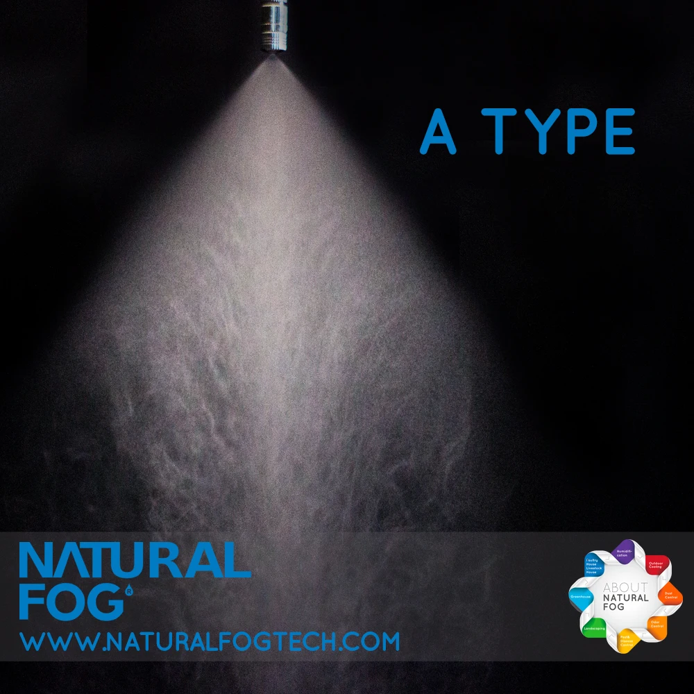 Taiwan Natural Fog Anti Drip Humidifying Water Mist Nozzle  Drip Irrigation Nozzle