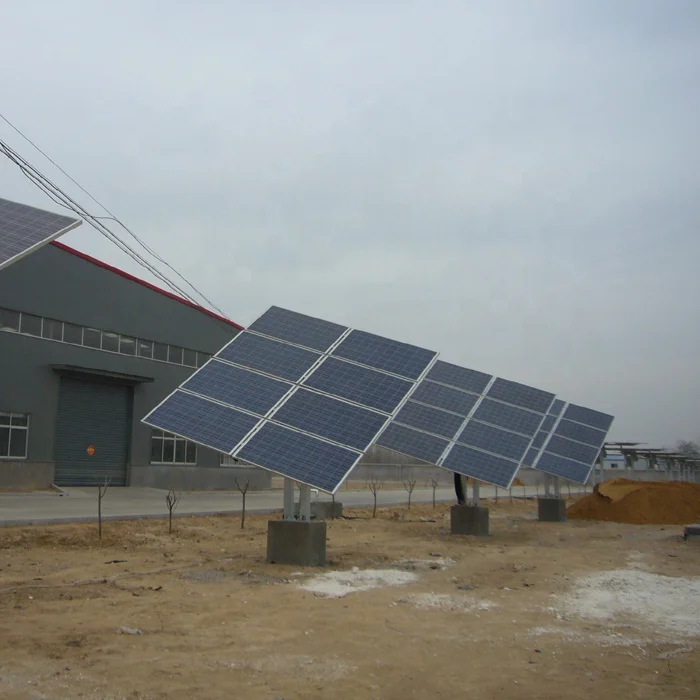 Горячая Распродажа китайский горячий оцинкованный полуавтоматический Солнечный трекер с Двойной