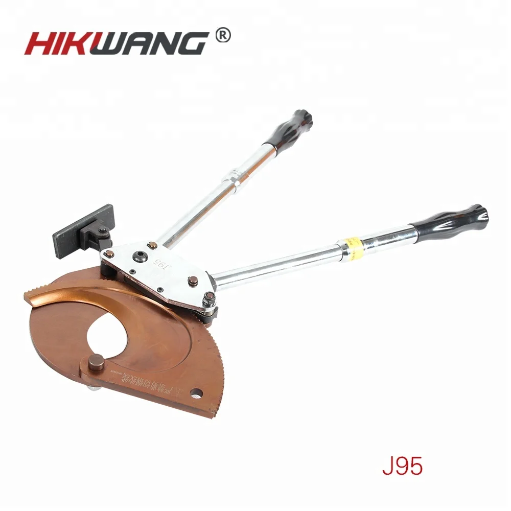 J95 Manual Cable Cutter Ratchet Insulated CU-AL Wire Cable Cutter Armoured Cable Cutter Knife