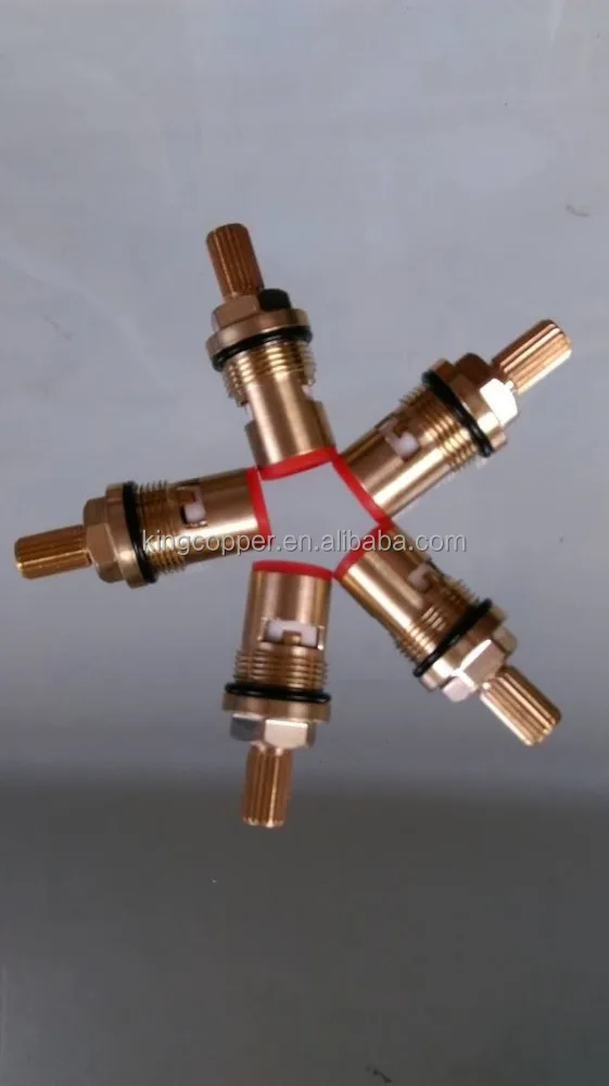 Fast Open Brass Spindle Tap Ceramic Disc Cartridge