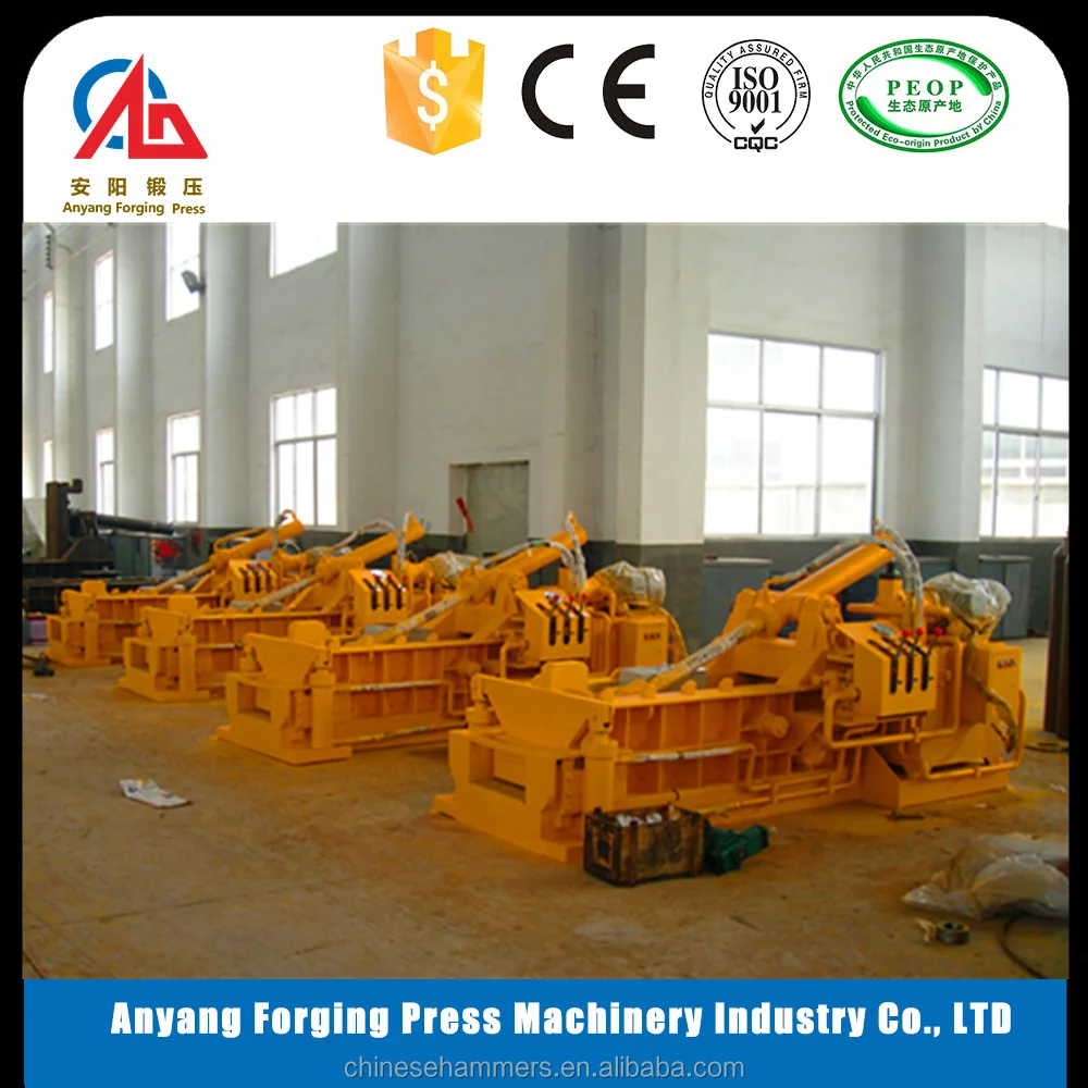 Высококачественный пресс-подборщик металла для переработки алюминиевых банок