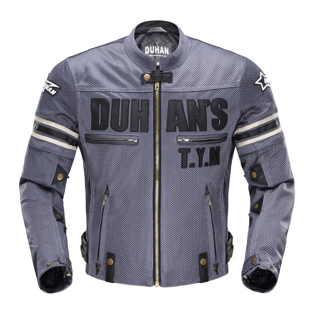 Duhan Moto Veste Hommes Pantalon Moto Été Protection Moto Racing Vestes Vêtements  Moto Chaqueta