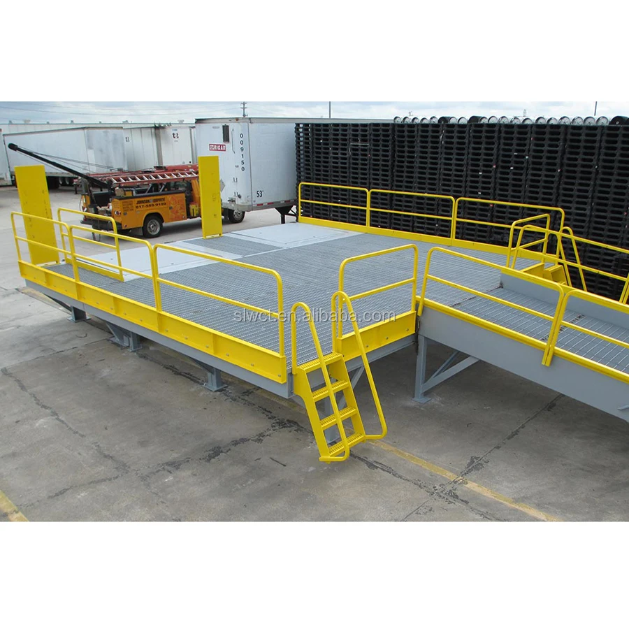 15 Tons Portable Steel Trailer Cross Dock Platform