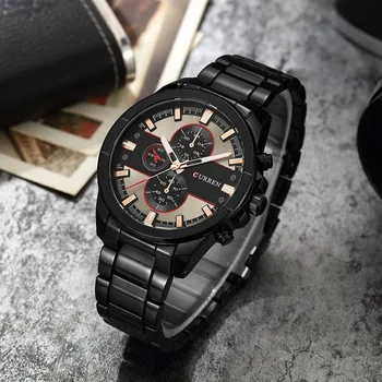 Curren *出品 CURREN 8275 Men's Quartz Wristwatch - Luxury & Water Resistant