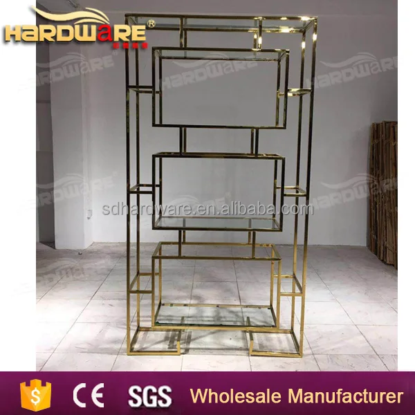 
 Современный витринный шкаф из нержавеющей стали  