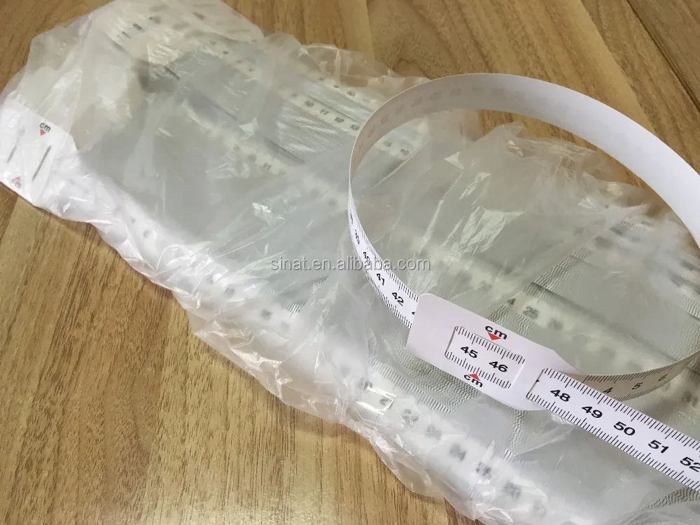 Мягкая водонепроницаемая лента из ПВХ для измерения окружности головы ребенка