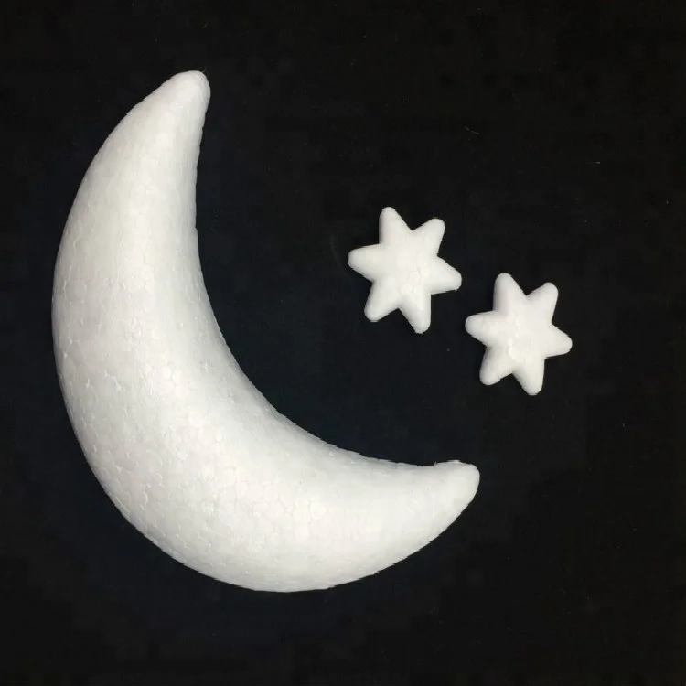 STYROFOAM MOON for CRAFT DECORATION POLYFOAM