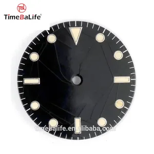 Cheap Sale Design Men Black 40mm Diamond CD Cutting Watch Customizable Dials