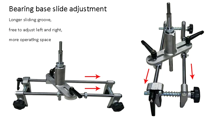 thumbnail image 2 of Dtouch-motor Mortice Lock Fitting Jig Kit – Carbide Tipped Wood-Cutter & Door Mortiser 2 of 6