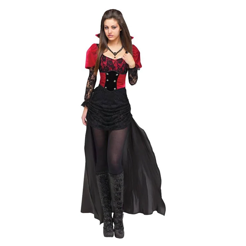 Factory Hot Sale Halloween Costume Vampire, High Quality Halloween Costume Vamp...