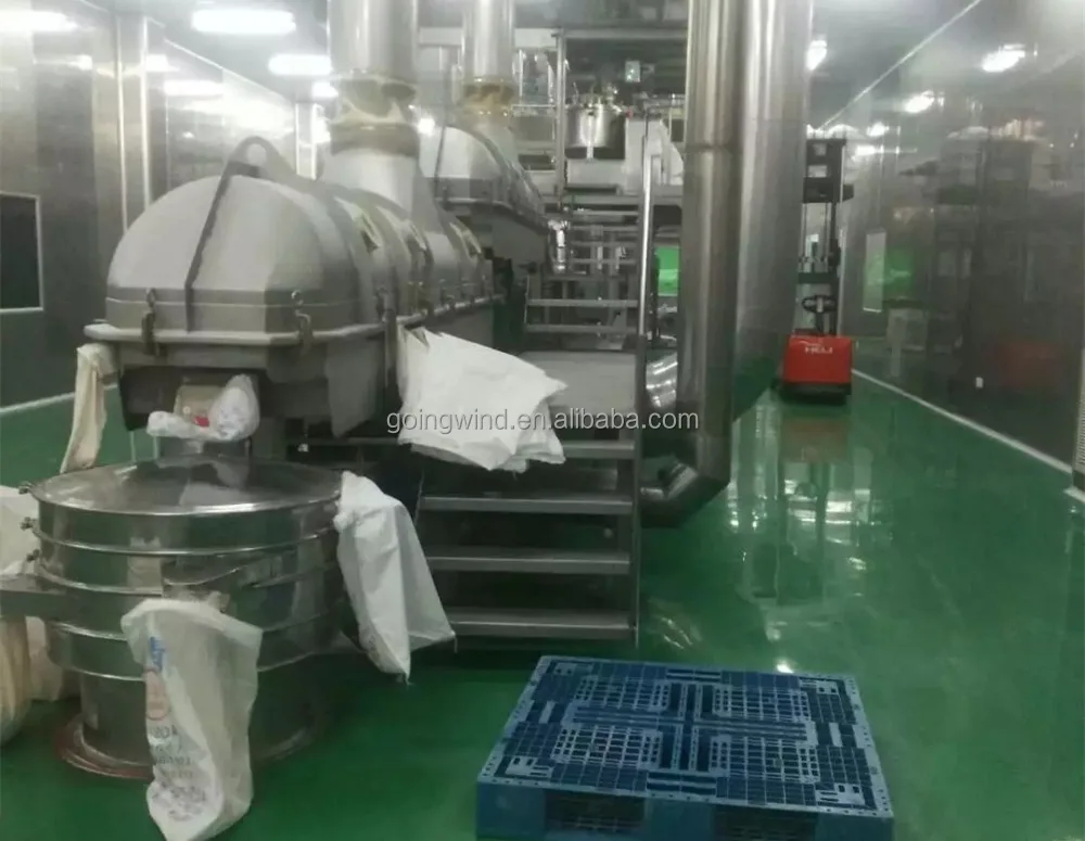 Automatic Vibrating Fluid Bed Drying Machine Continuous Vibration Fluidized Bed Dryer Dehydrator Dry Equipment for Sale