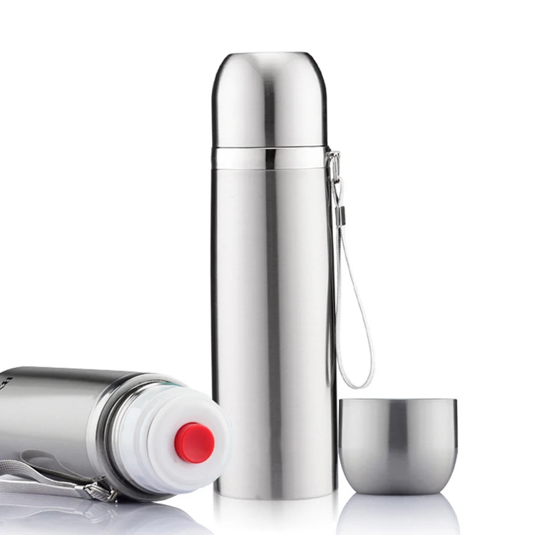 Bullet Vacuum Bottle, Stainless Steel Thermos