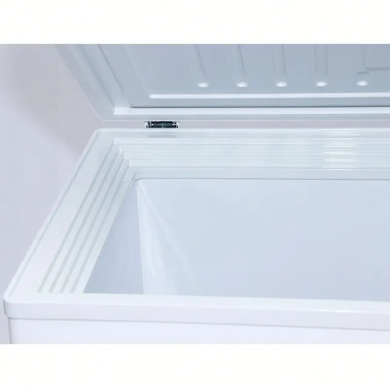 
Морозильная камера из нержавеющей стали с открытой дверью со скидкой 