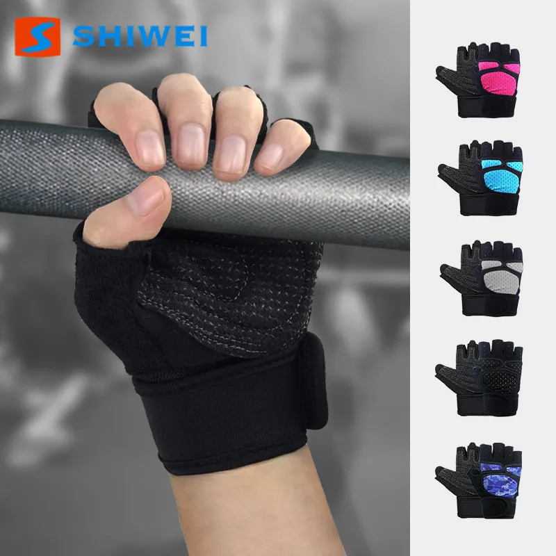 Нескользящие пользовательские перчатки для тяжелой атлетики