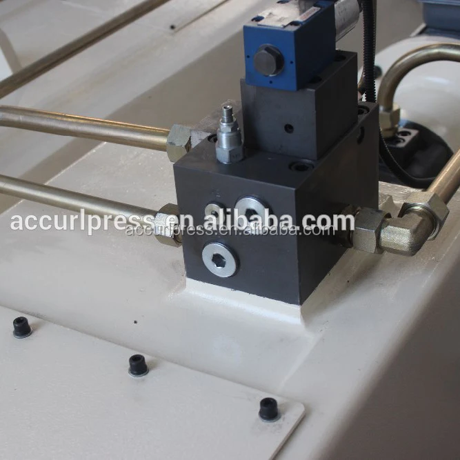 ACCURL CNC Hydraulic Sheet Metal Shearing Machine for 3 Meters Sheet Metal Cutting