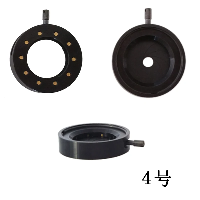 Диафрагма радужной оболочки микроскопа с регулируемой диафрагмой