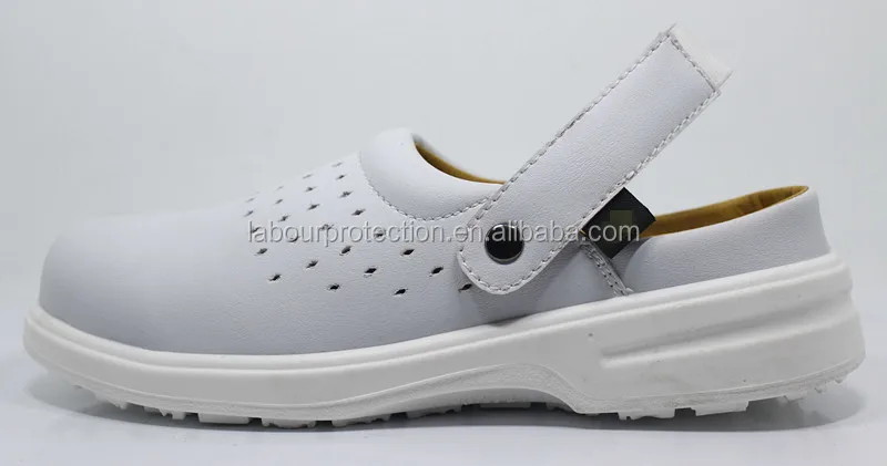 
Пищевая промышленность, белая кожаная защитная обувь стандарта S2 