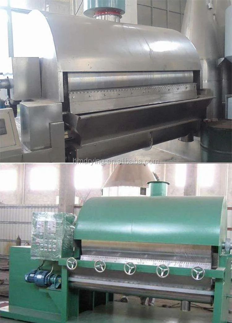 Automatic Rotary Drum Scraper Dryer for Food Processing Electroplating Wastewater Roller Drum Wastewater Dryer