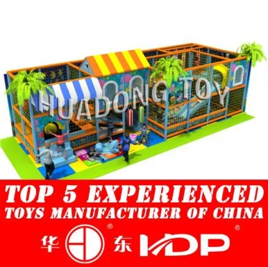 Коммерчески крытого детская площадка красивая новая модель в 2015 году