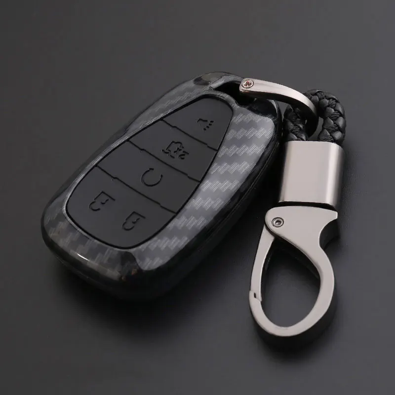 ONCLI Custodia per Chiave a Distanza in TPU per Auto Compatibile con Chevrolet Chevy Camaro Cruze Malibu Sonic Volt Tracker Spark Bolt Trax Keyless FOB