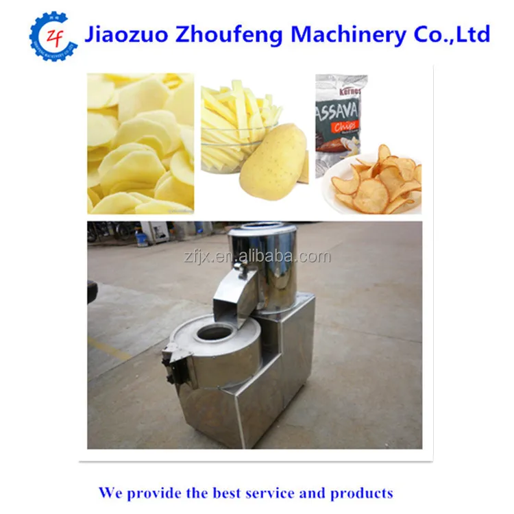 50 Hz Stainless Steel 0.75 KW Potato Chips Cutting Machine, For