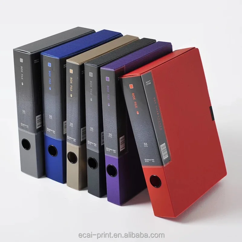 
 Индивидуальный пластиковый ящик для хранения файлов формата А4  