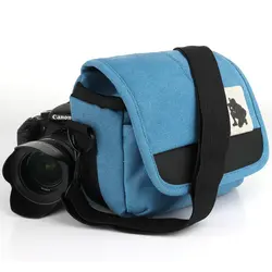 fashion canvas video designer camera bag case for camera