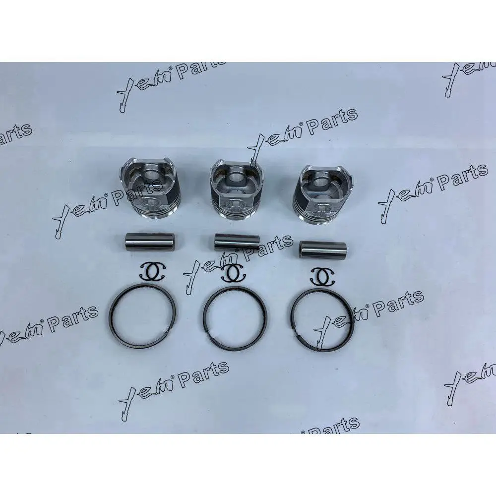 3T75U Engine Cylinder Piston Set for Yanmar