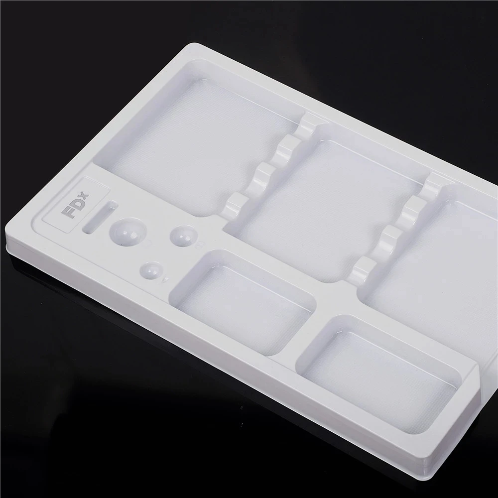Microblading Tray White Permanent Makeup Tray Disposable Tray for Holding Permanent Makeup Product