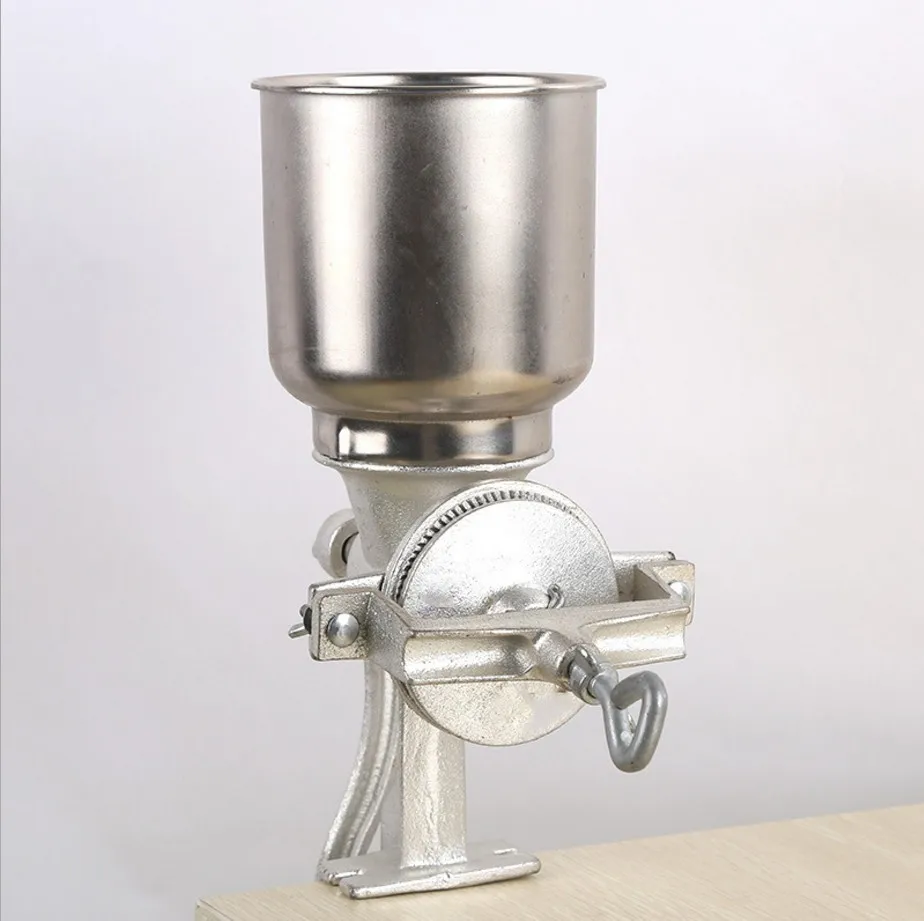 辣椒粉手动驱动研磨机核桃和花生破碎机迷你家用手摇粉碎机