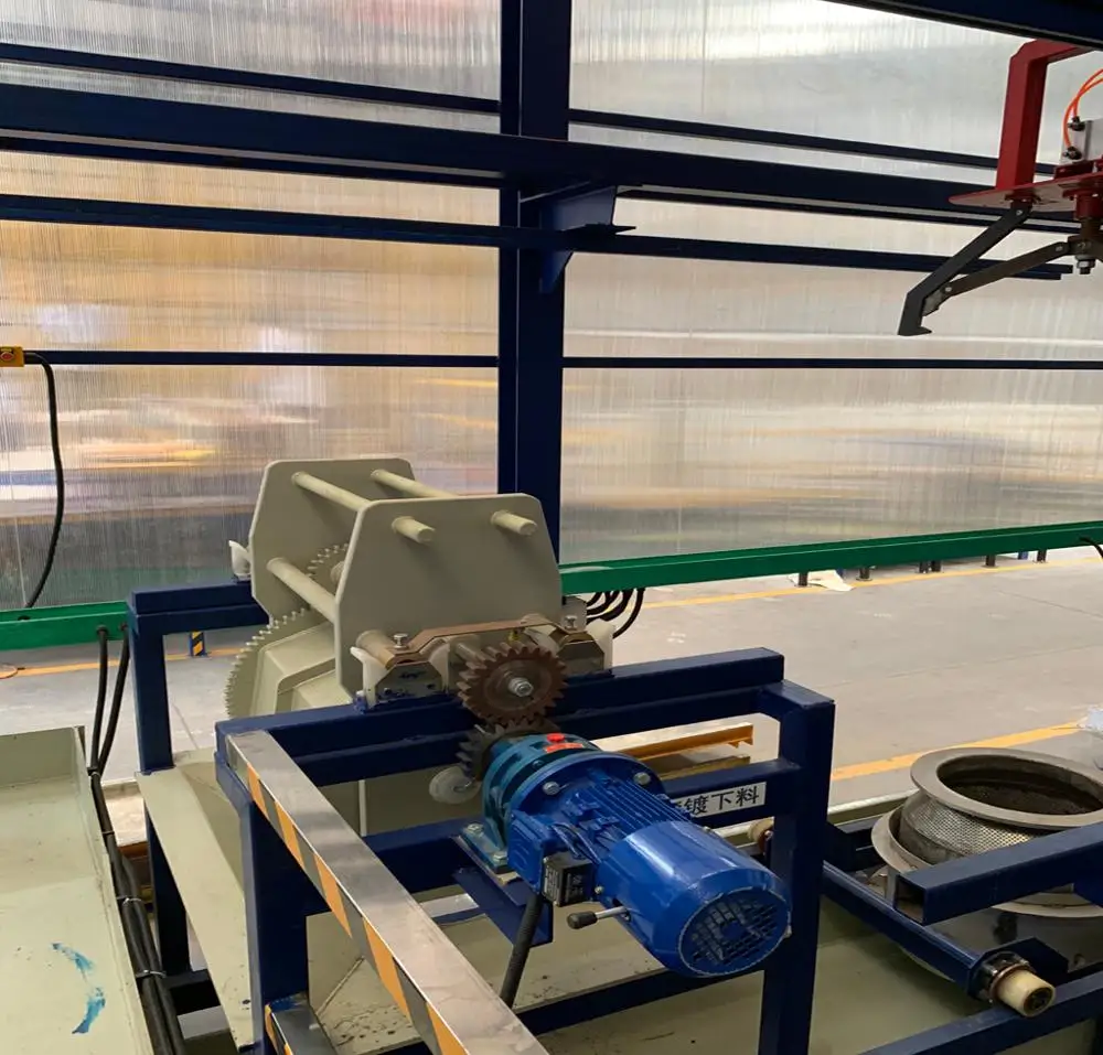 
Сертификат CE, щелочная гальванизация 50 кг, 80 кг, 100 кг, линия обшивки цилиндров для крепежей с автоматической духовкой 