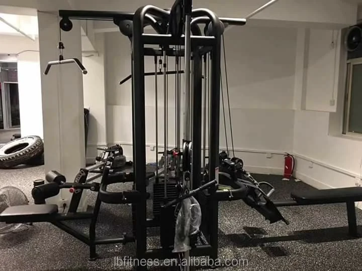 Коммерческая многофункциональная станция для спортзала 8, многофункциональная станция, спортивное оборудование для спортзала, тренажер для фитнеса