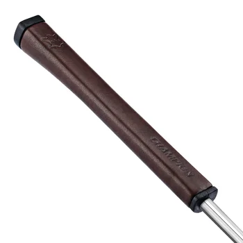 New Champkey Pistol Gt 2.0 Golf Putter Grips Brown Genuine Leather Club ...