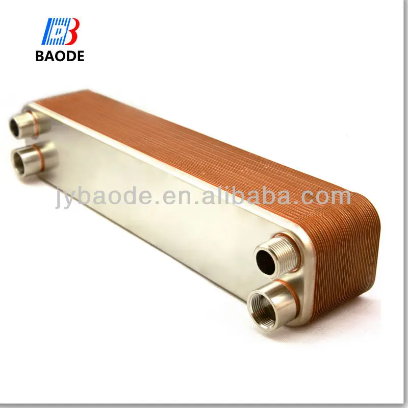 BL26 BL95 BL50 BL25 High Performance 3HP Brazed Heat Exchanger  Evaporator in Heat Pump