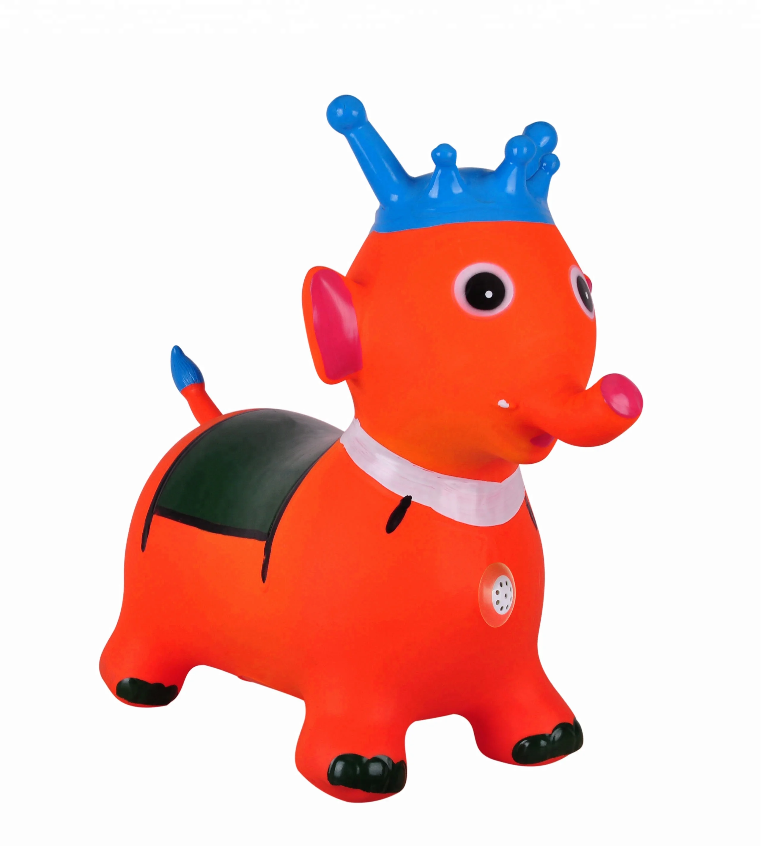 PVC Kids Animal Hopper Inflatable Elephant Bounce Mount Toy Outdoor