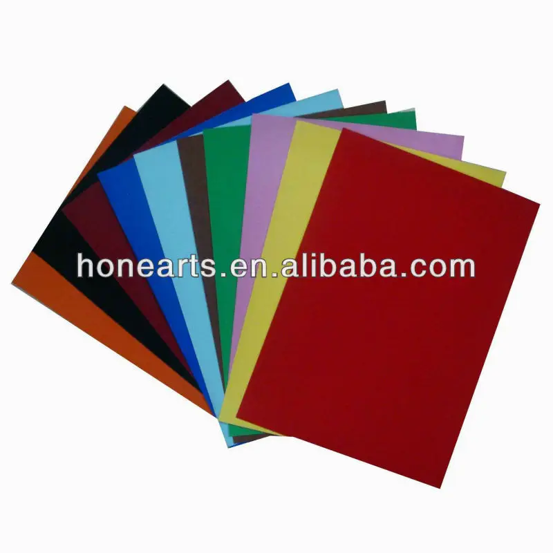 Adhesive Backed Velvet Paper A4 Size Velvet Paper With High Quality