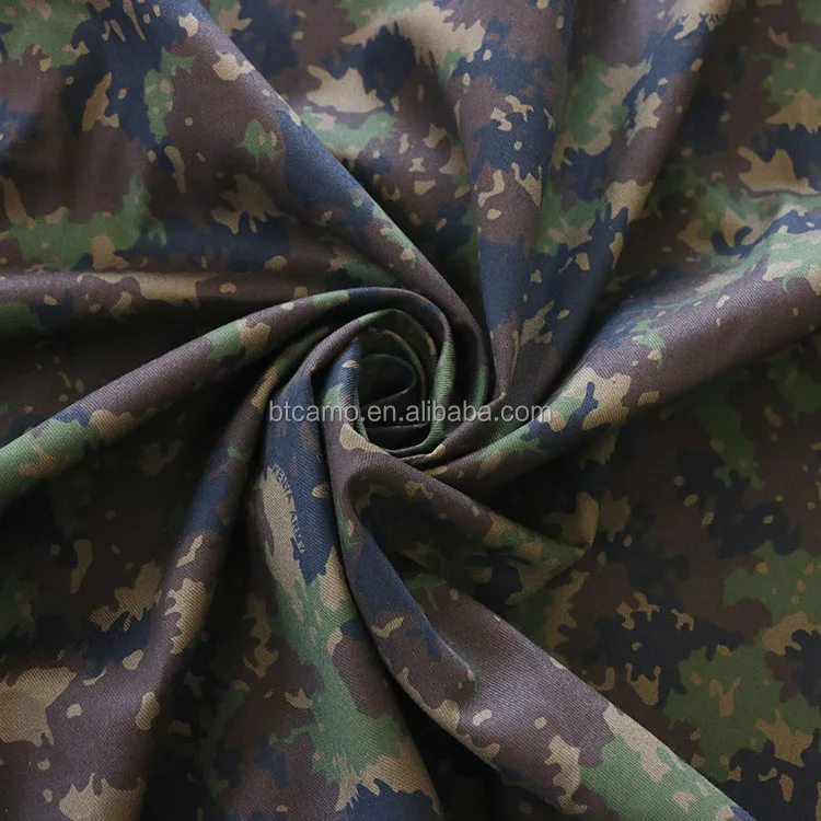 Kenya Uniform Fabric Camouflage Printing Fabric